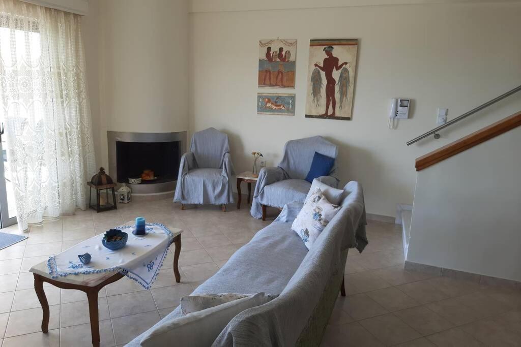 Seaside Villa Andronikos Amarynthos Extérieur photo